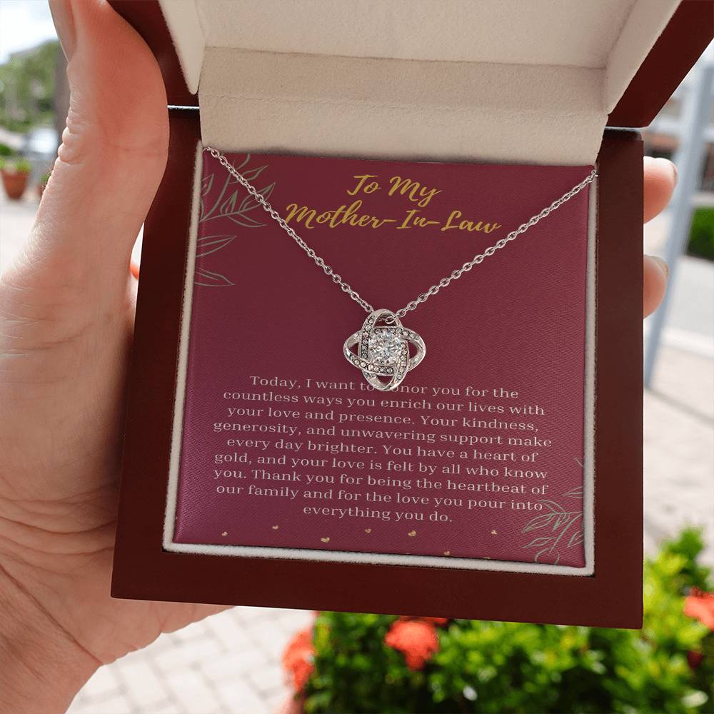 Eternal Affection Necklace: Honoring Mother Boundless Love - Gadget and Glam Shop