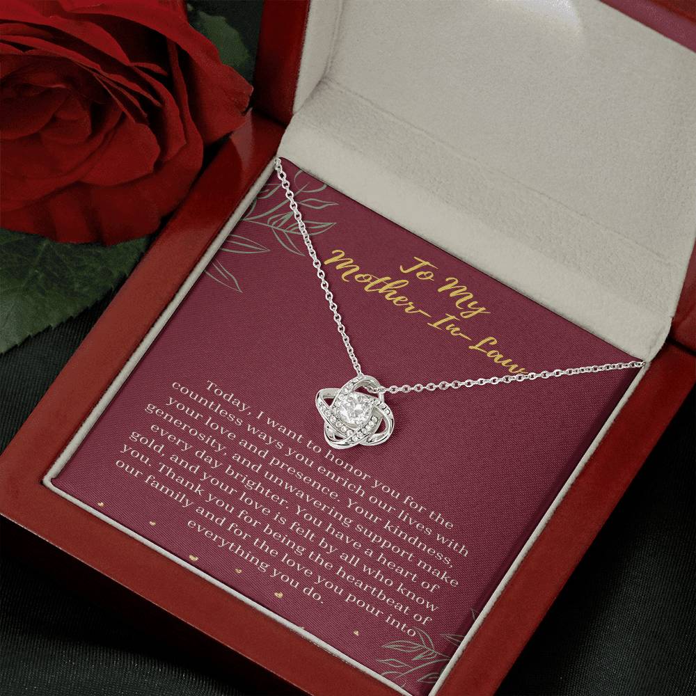 Eternal Affection Necklace: Honoring Mother Boundless Love - Gadget and Glam Shop