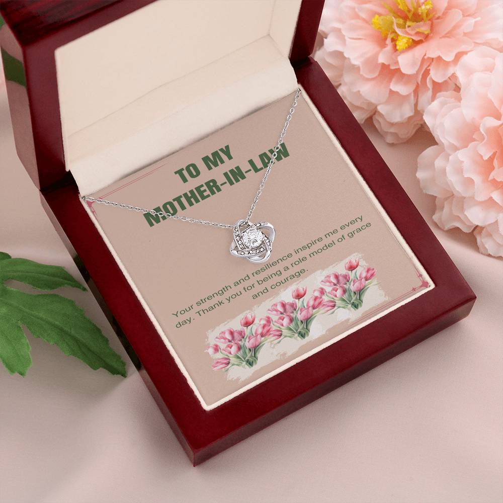 Graceful Courage Necklace: Inspiring Strength and Resilience of Mother - Gadget and Glam Shop
