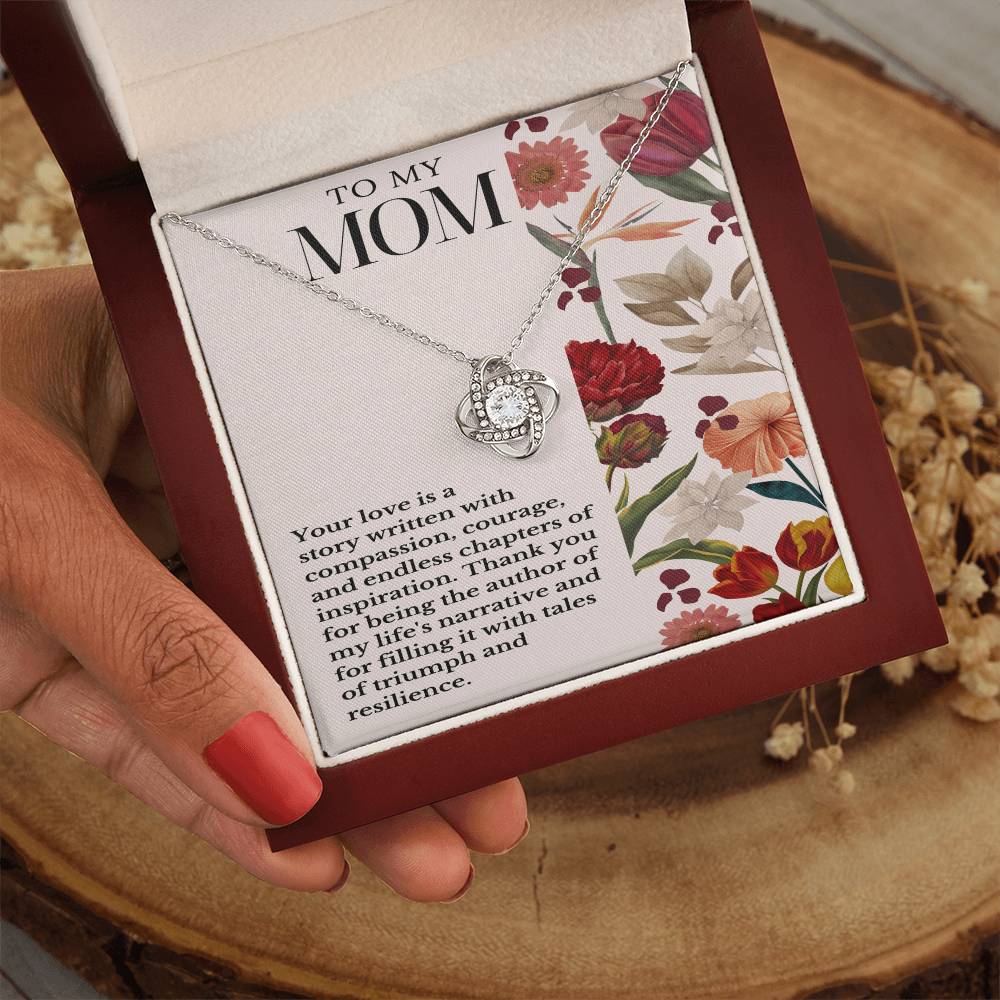 Love's Tale Necklace: Crafting Stories of Resilience of Mother - Gadget and Glam Shop