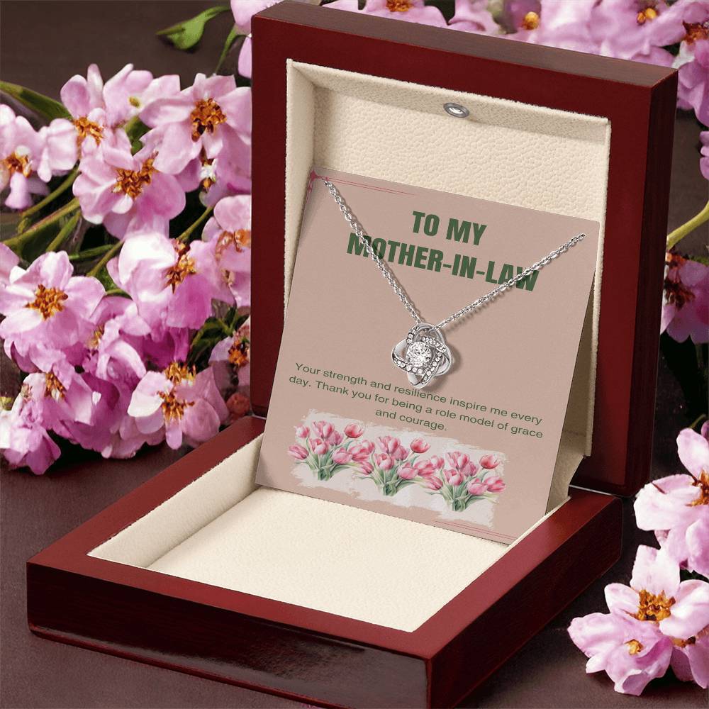 Graceful Courage Necklace: Inspiring Strength and Resilience of Mother - Gadget and Glam Shop