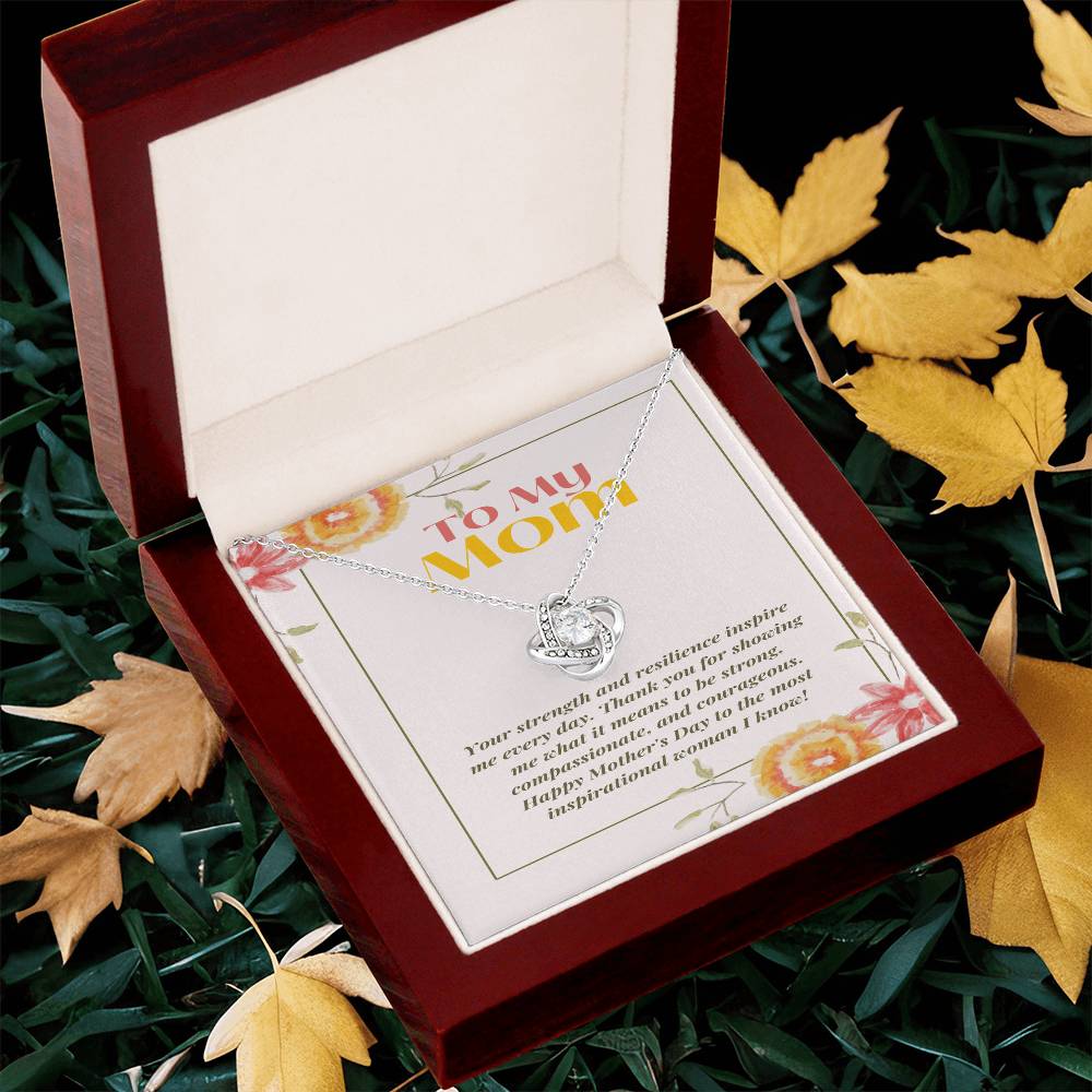 Empowered by Love Knot Necklace: Honoring Strength and Compassion - Gadget and Glam Shop