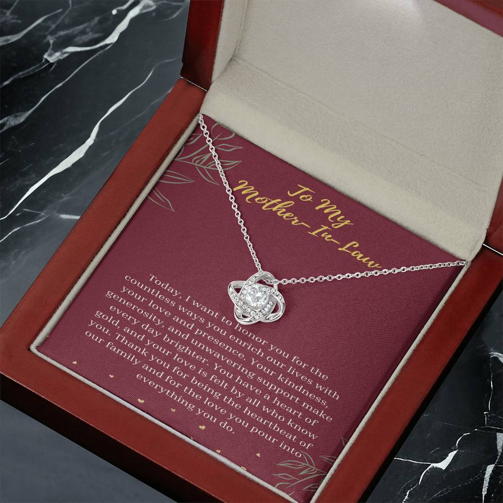 Love Knot Necklace: Celebrating Your Endless Love - Gadget and Glam Shop