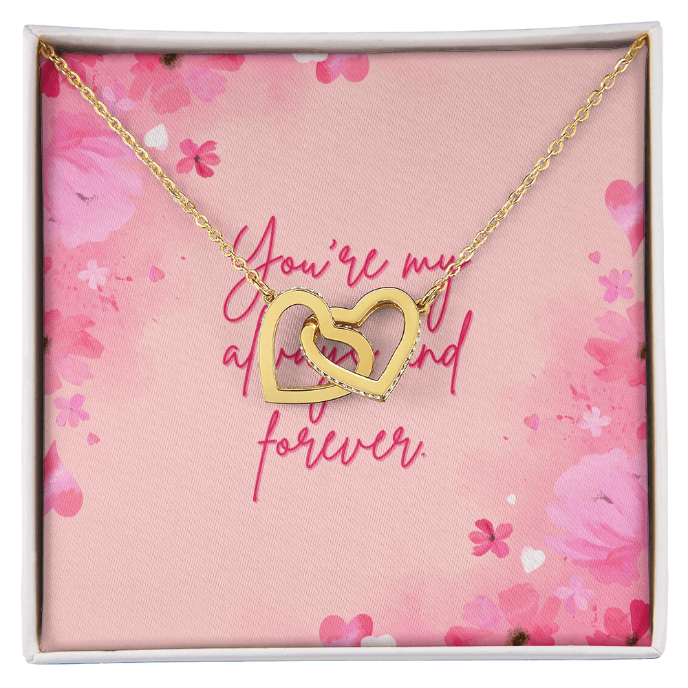Eternal Connection: Valentine's Day Interlocking Hearts Necklace - Gadget and Glam Shop