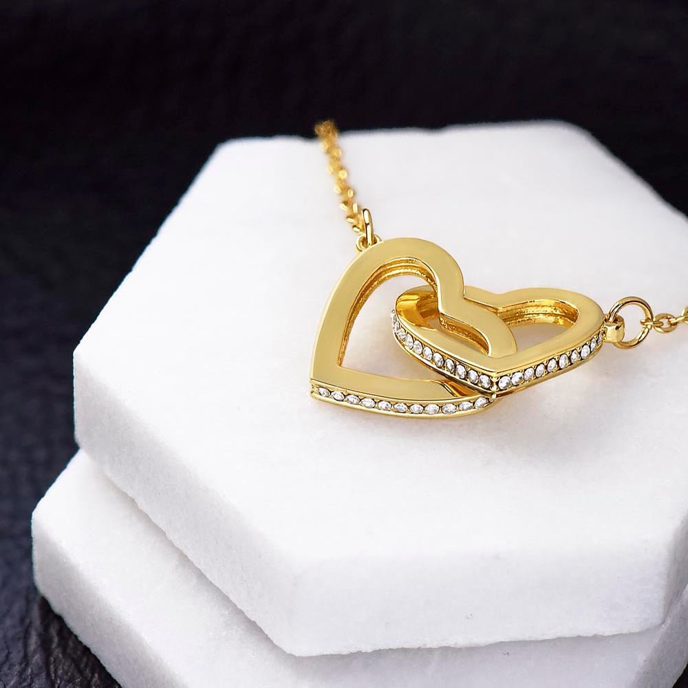 Interlocking Hearts Pendant - A Symbol of Transition - Gadget and Glam Shop