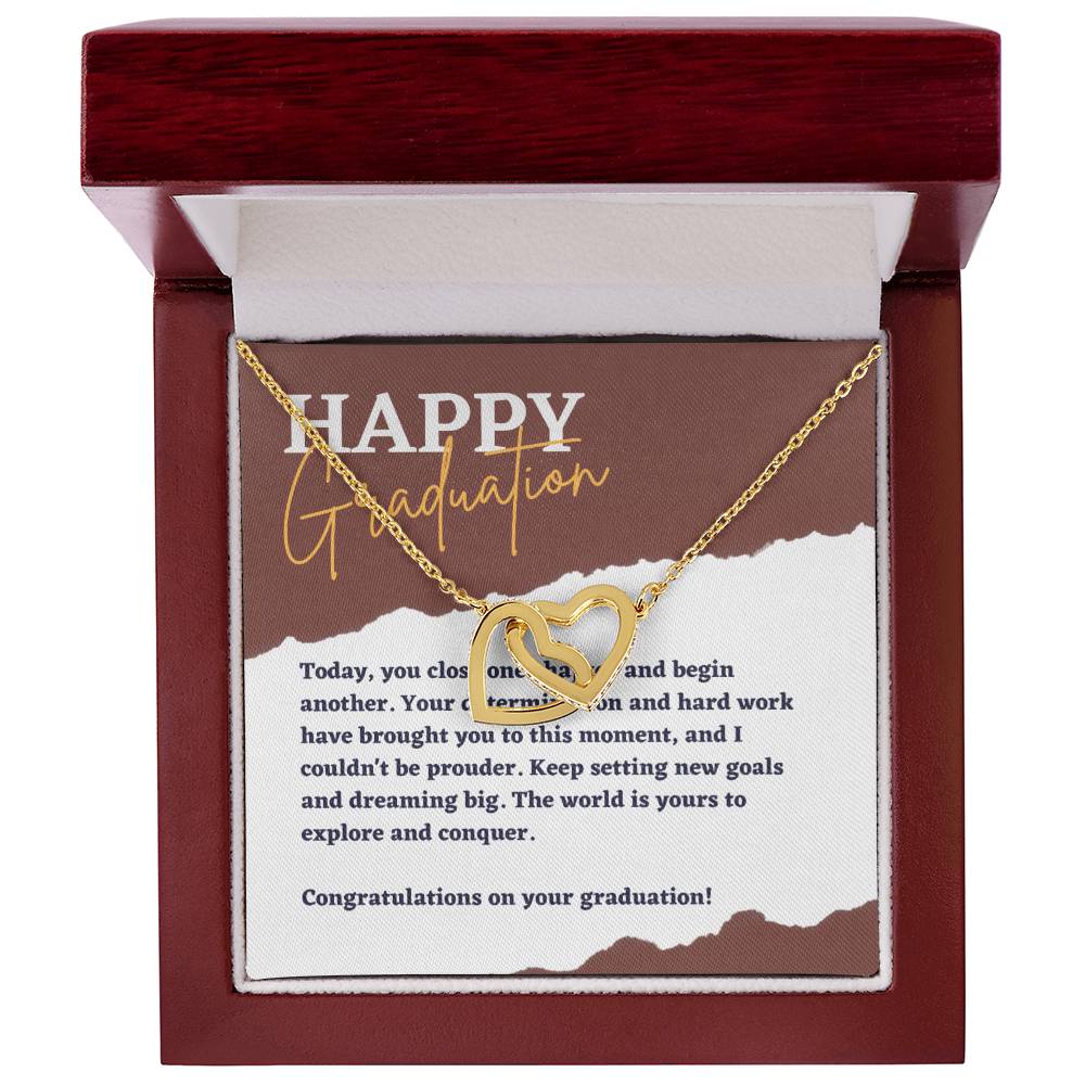 Interlocking Hearts Pendant - A Symbol of Transition - Gadget and Glam Shop