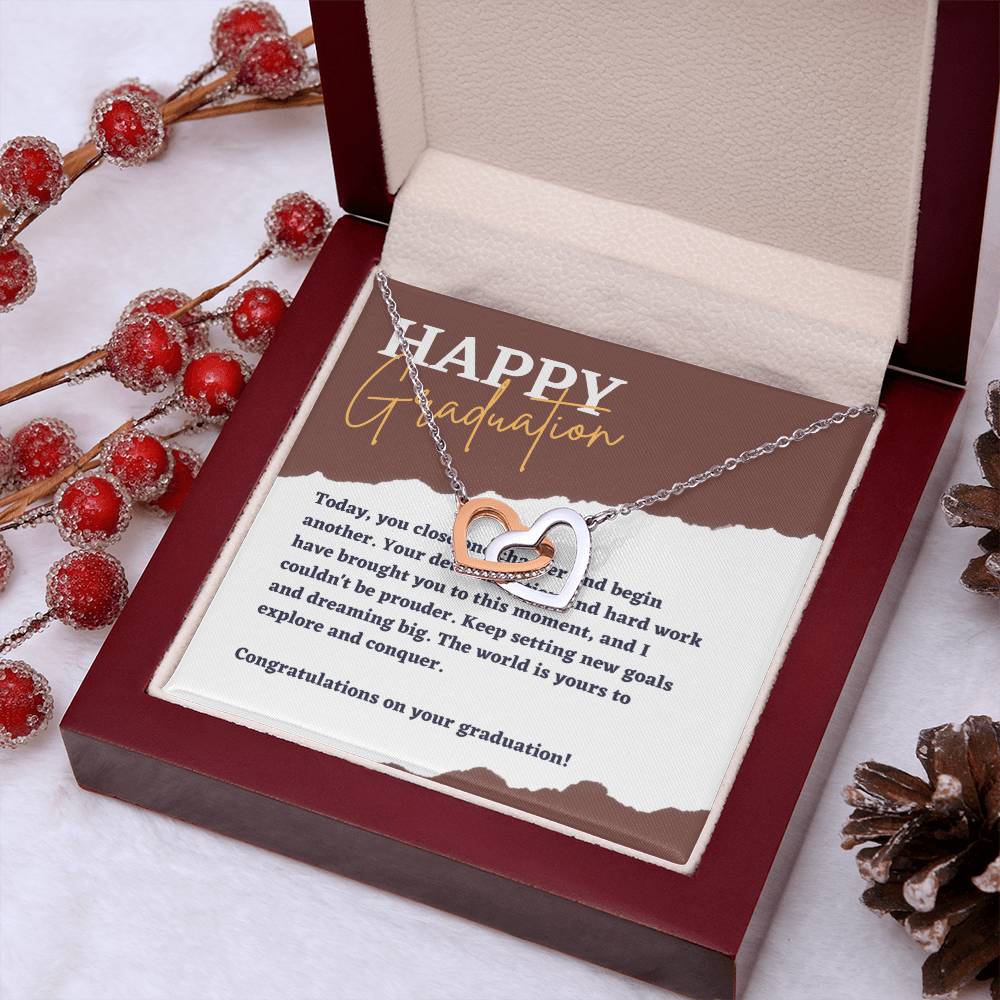 Interlocking Hearts Pendant - A Symbol of Transition - Gadget and Glam Shop