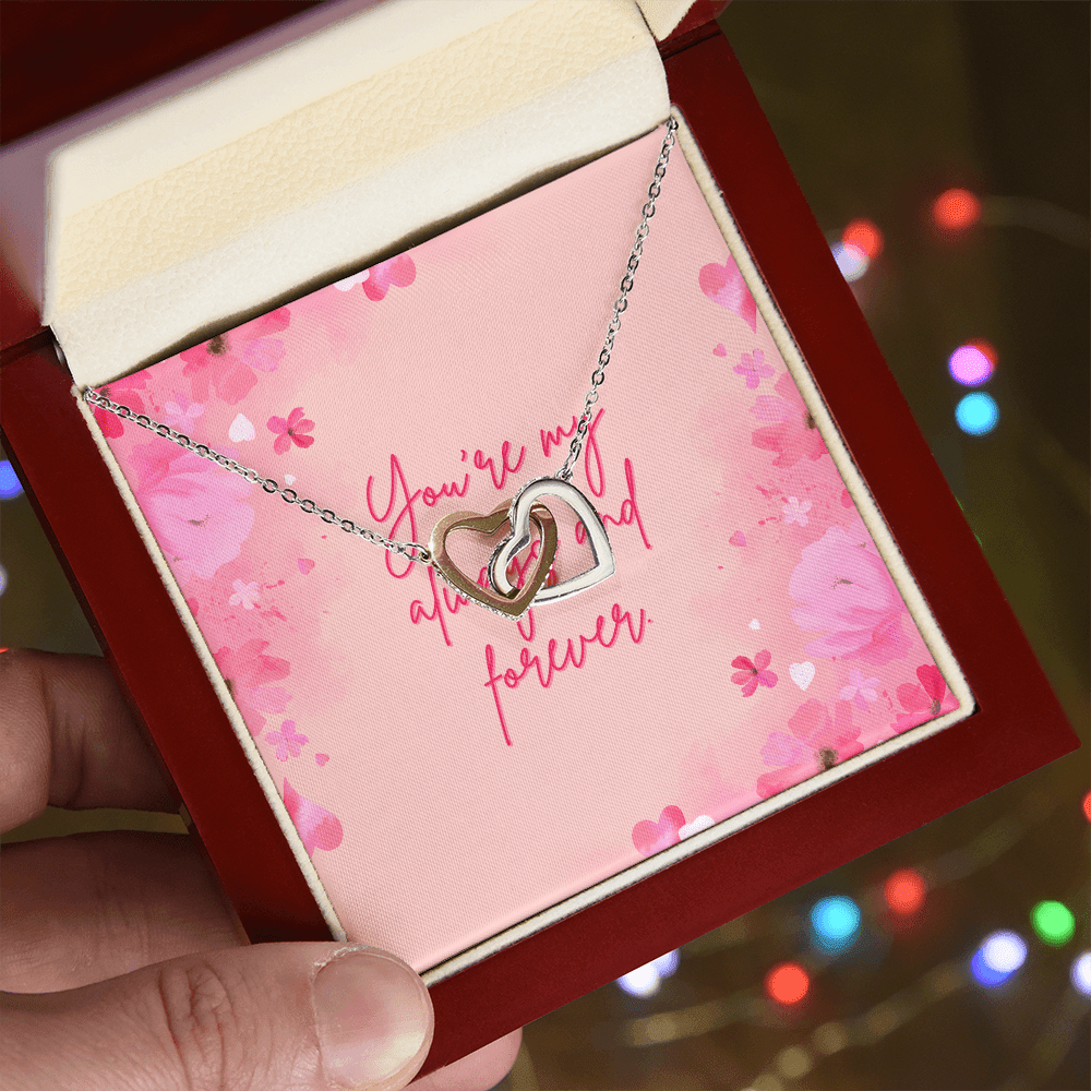 Eternal Connection: Valentine's Day Interlocking Hearts Necklace - Gadget and Glam Shop