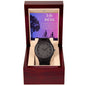 Wooden Watch - To My Rock and Hero - Gadget and Glam Shop