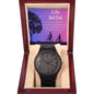Wooden Watch - To My Rock and Hero - Gadget and Glam Shop