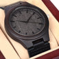 Wooden Watch - Commemorating an Exceptional Father
