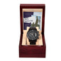 Black Chronograph Watch - A Tribute to My Dad - Gadget and Glam Shop