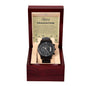 Black Chronograph Watch - Embracing Your Triumph - Gadget and Glam Shop