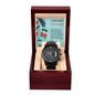 Black Chronograph Watch - To My Amazing Husband - Gadget and Glam Shop