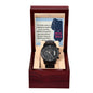 Black Chronograph Watch - A Tribute to an Incredible Father