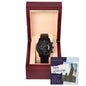 Black Chronograph Watch - A Tribute to My Dad - Gadget and Glam Shop