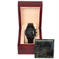 Black Chronograph Watch - A Timeless Achievement - Gadget and Glam Shop