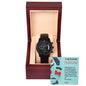 Black Chronograph Watch - To My Amazing Husband - Gadget and Glam Shop