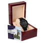Black Chronograph Watch - A Tribute to My Dad - Gadget and Glam Shop
