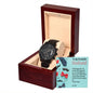 Black Chronograph Watch - To My Amazing Husband - Gadget and Glam Shop