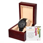 Black Chronograph Watch - Celebrating an Amazing Father - in - Law - Gadget and Glam Shop