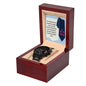 Black Chronograph Watch - A Tribute to an Incredible Father - Gadget and Glam Shop