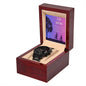 Black Chronograph Watch - My Rock, My Hero - Gadget and Glam Shop