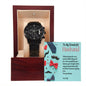 Black Chronograph Watch - To My Amazing Husband - Gadget and Glam Shop