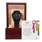 Black Chronograph Watch - Celebrating an Amazing Father - in - Law - Gadget and Glam Shop