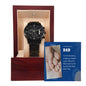 Black Chronograph Watch - To My Amazing Dad - Gadget and Glam Shop