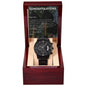 Black Chronograph Watch - A Timeless Achievement - Gadget and Glam Shop