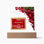 Engraved Love: Timeless Moments Together - Acrylic Plaque - Gadget and Glam Shop