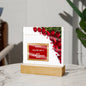 Engraved Love: Timeless Moments Together - Acrylic Plaque - Gadget and Glam Shop