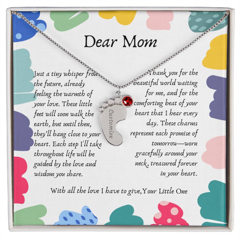 Tiny Steps to Your Heart: Personalized Baby Feet Charms - Gadget and Glam Shop