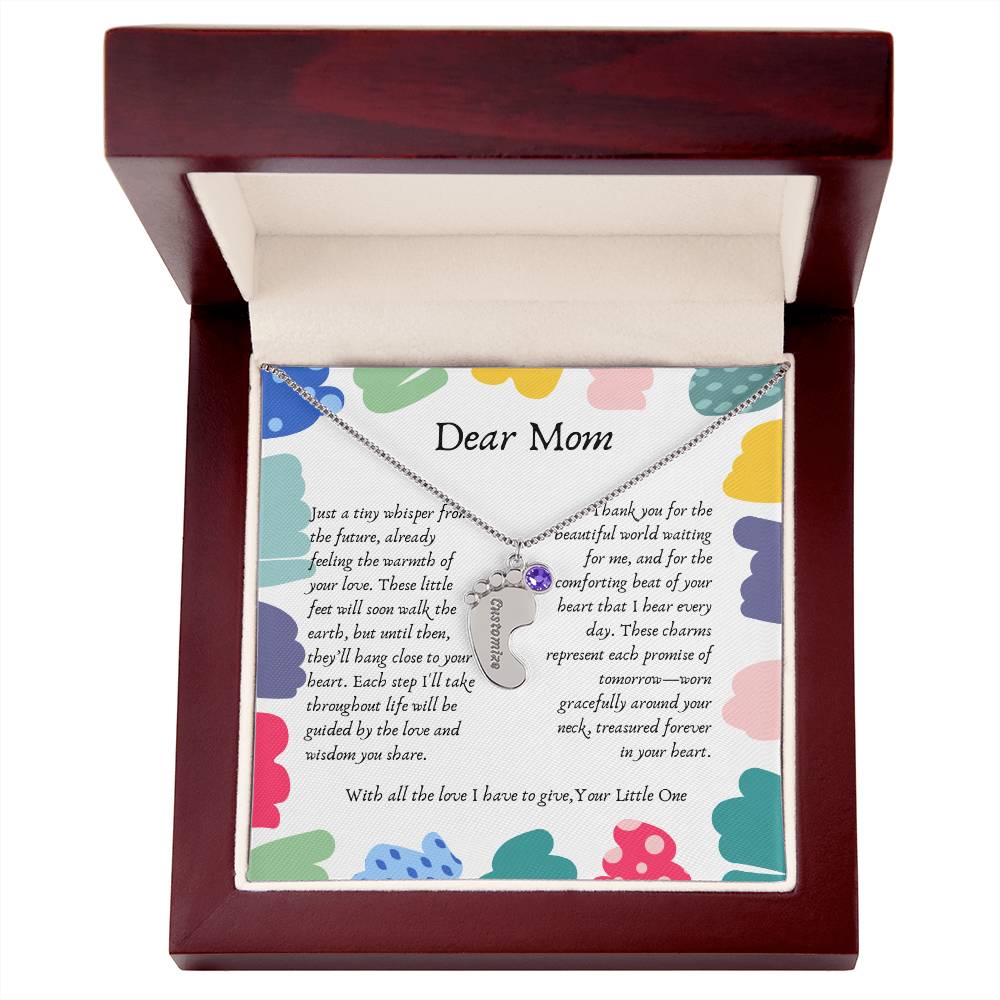 Tiny Steps to Your Heart: Personalized Baby Feet Charms - Gadget and Glam Shop