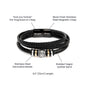 Men's "Love You Forever" Bracelet - My Eternal Partner - Gadget and Glam Shop