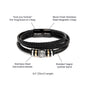 Love You Forever Dad Bracelet - A Tribute to Your Guidance and Wisdom - Gadget and Glam Shop