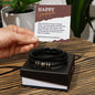 Men's 'Love You Forever' Bracelet - Celebrating Your Milestone - Gadget and Glam Shop
