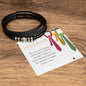 Love You Forever Bracelet - Honoring a Special Father - in - Law - Gadget and Glam Shop