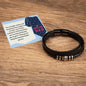 Love You Forever Bracelet - Honoring a Phenomenal Father - Gadget and Glam Shop