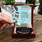 Men's "Love You Forever" Bracelet - To My Beloved Husband - Gadget and Glam Shop