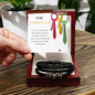 Love You Forever Bracelet - Honoring a Special Father - in - Law - Gadget and Glam Shop