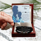 Men's "Love You Forever" Bracelet - For My Constant Source of Joy - Gadget and Glam Shop