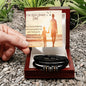 Love You Forever Bracelet - Grateful for Your Fatherly Guidance - Gadget and Glam Shop
