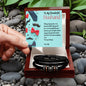 Men's "Love You Forever" Bracelet - To My Beloved Husband - Gadget and Glam Shop