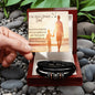 Love You Forever Bracelet - Grateful for Your Fatherly Guidance - Gadget and Glam Shop