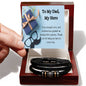 Love You Forever Dad Bracelet - A Tribute to Your Guidance and Wisdom