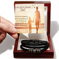 Love You Forever Bracelet - Grateful for Your Fatherly Guidance - Gadget and Glam Shop