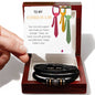 Love You Forever Bracelet - Honoring a Special Father - in - Law - Gadget and Glam Shop