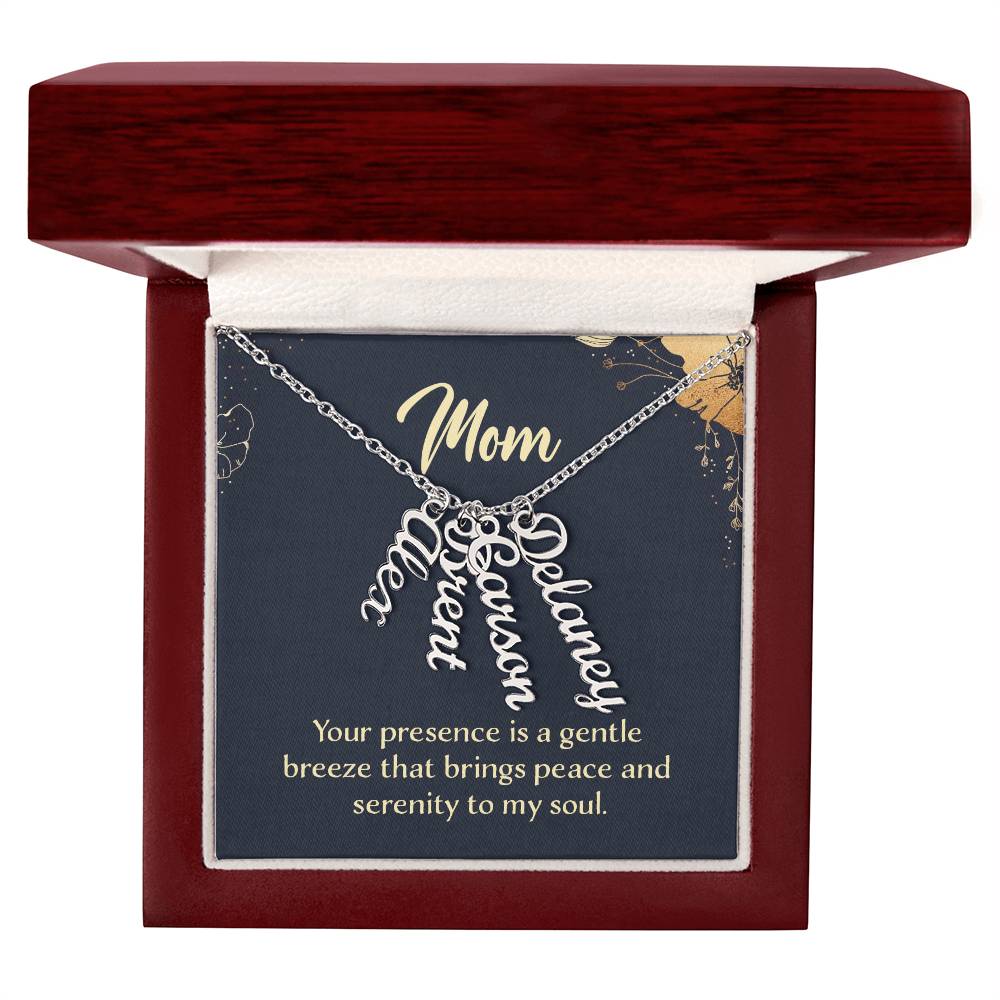 Personalized Multi - Name Necklace for Mom - Gadget and Glam Shop
